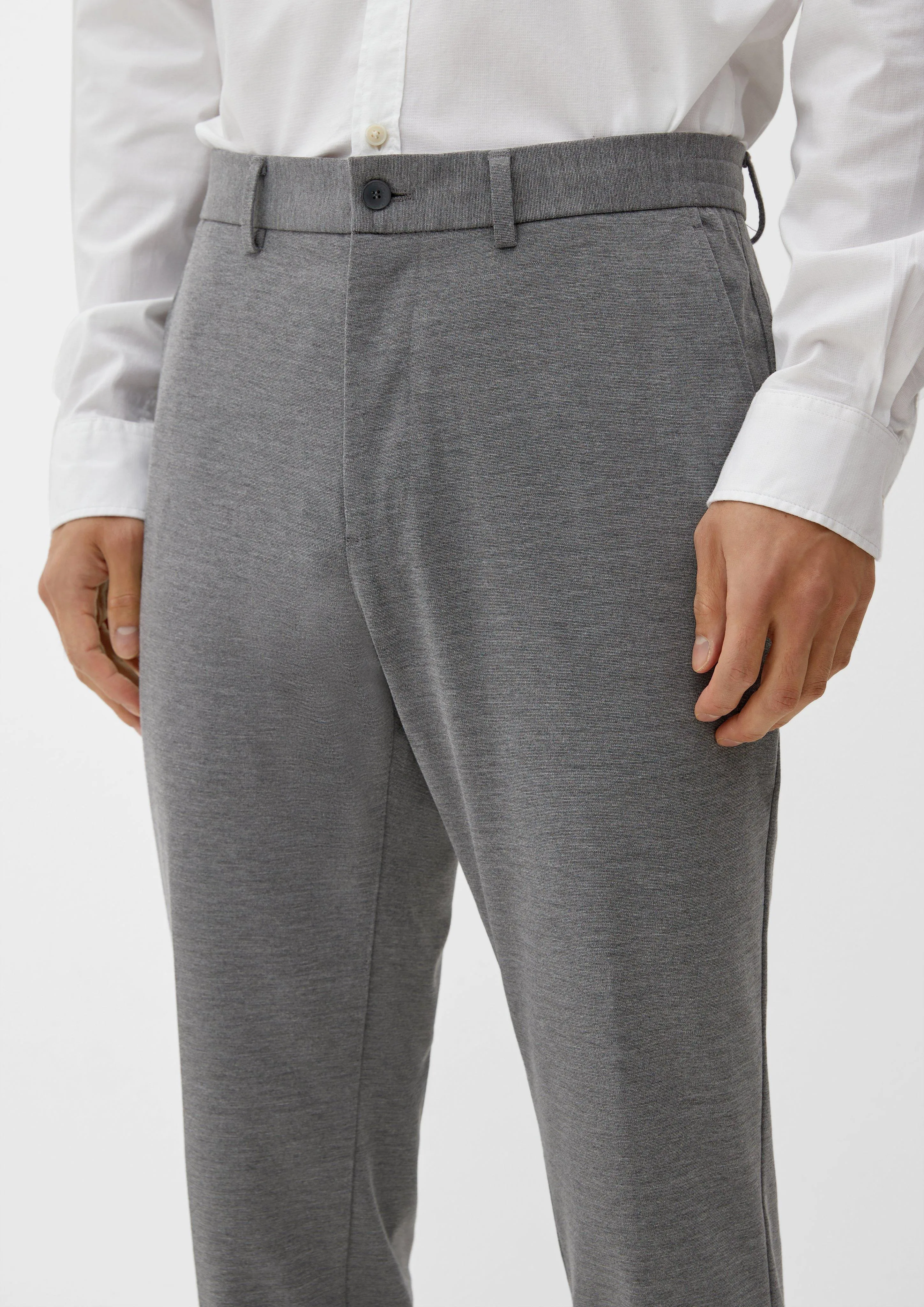 Slim : pantalon de jogging style business 